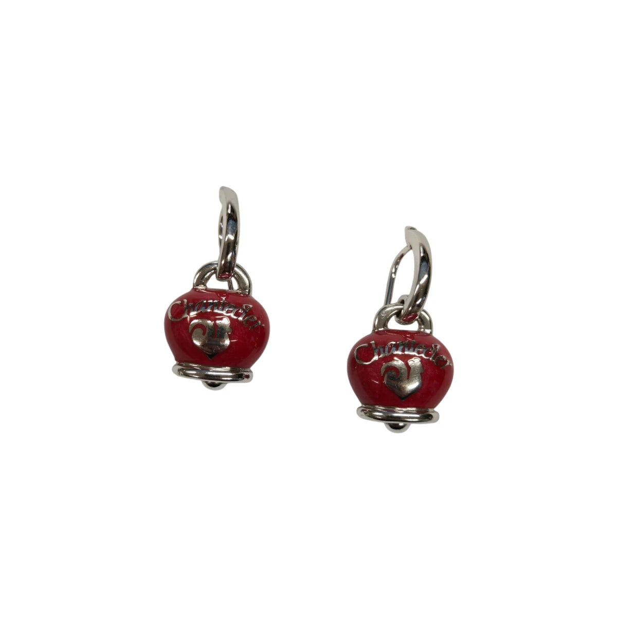 Orecchini Chantecler Campanella Rossi con Cornetti
