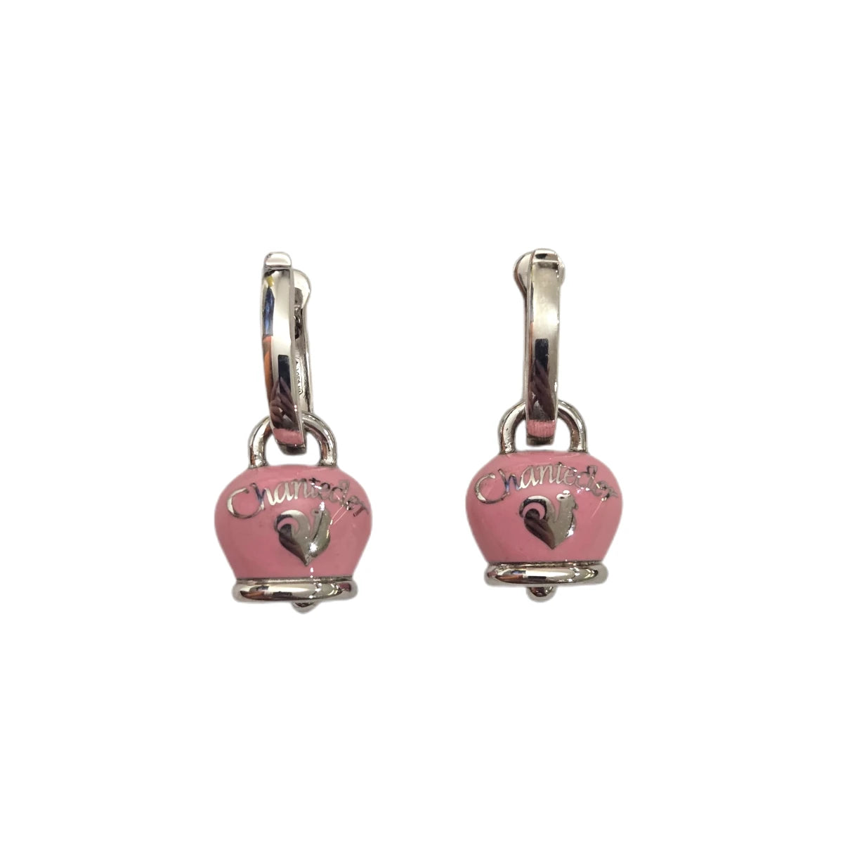 Orecchini Chantecler Campanella Farfalla Rosa