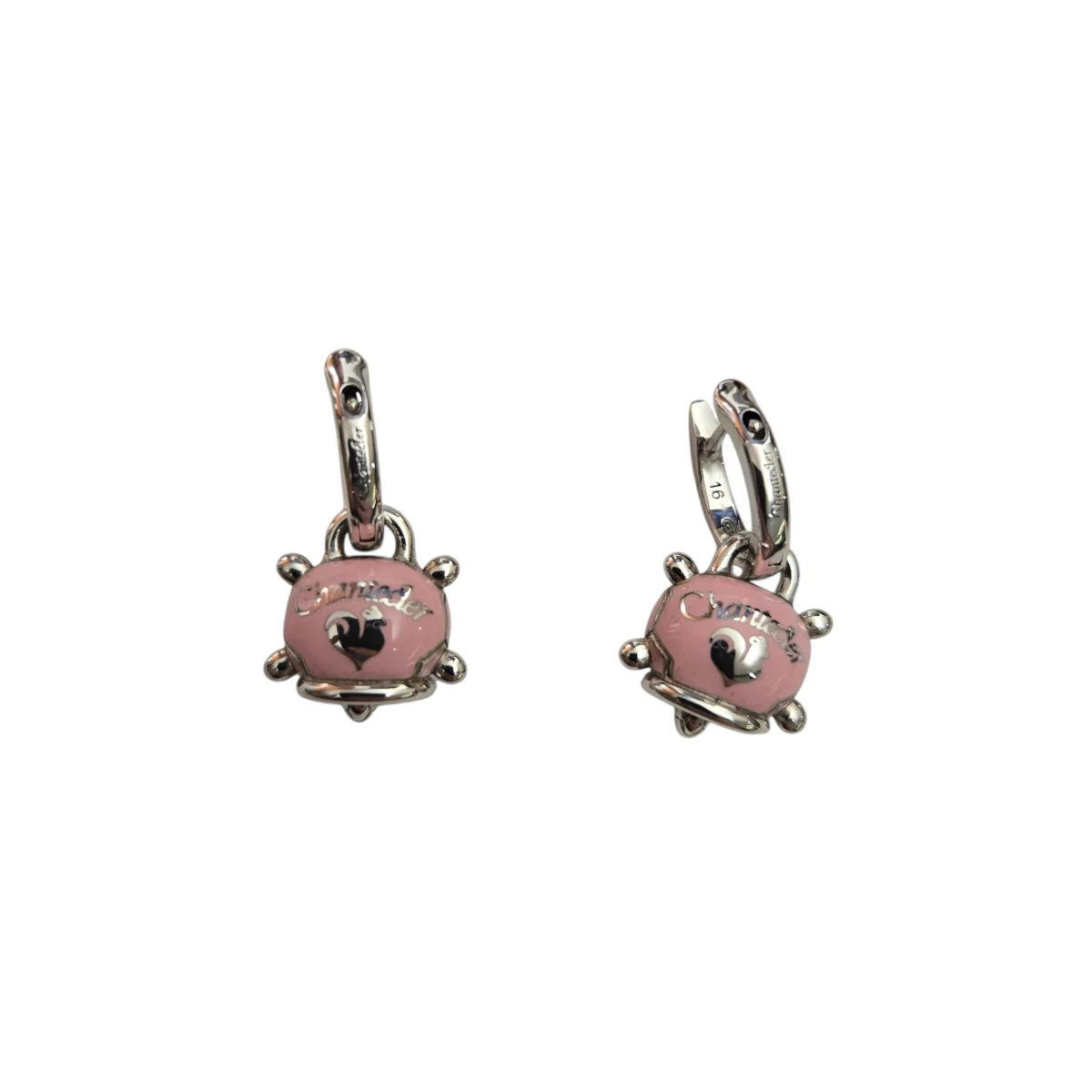 Orecchini Chantecler Campanella Tartaruga Rosa