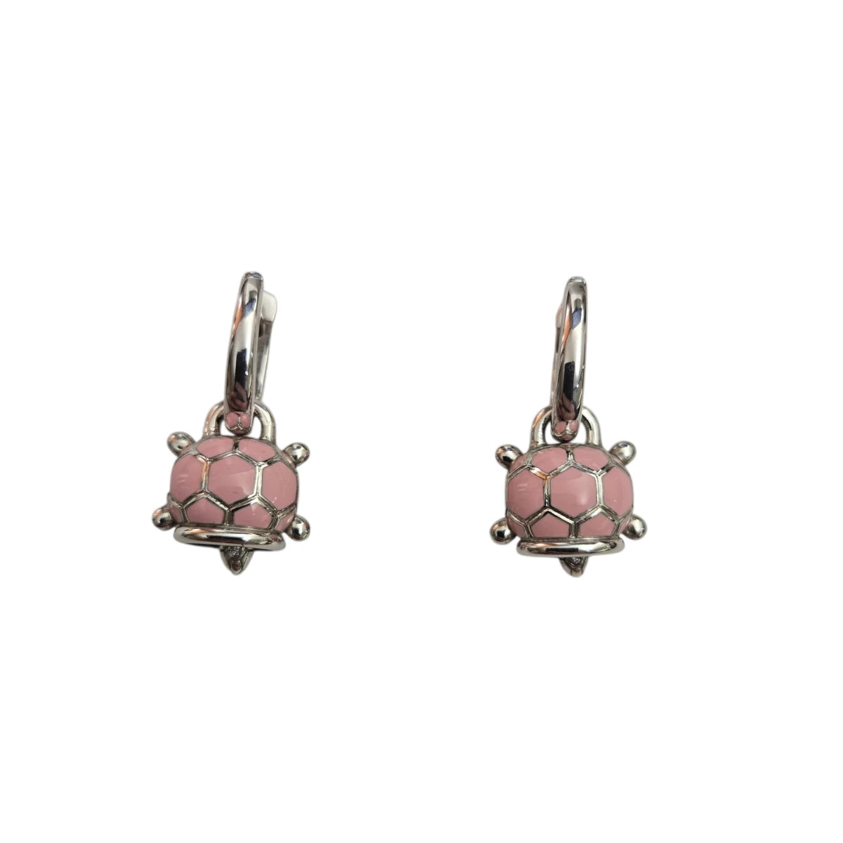 Orecchini Chantecler Campanella Tartaruga Rosa