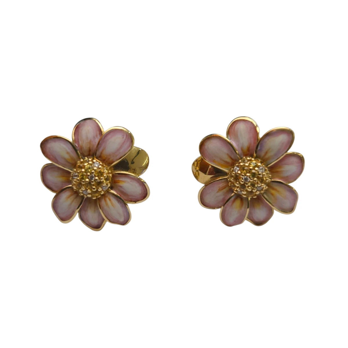 Orecchini Margherite Rosa