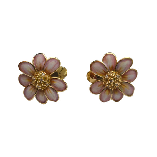 Orecchini Margherite Rosa