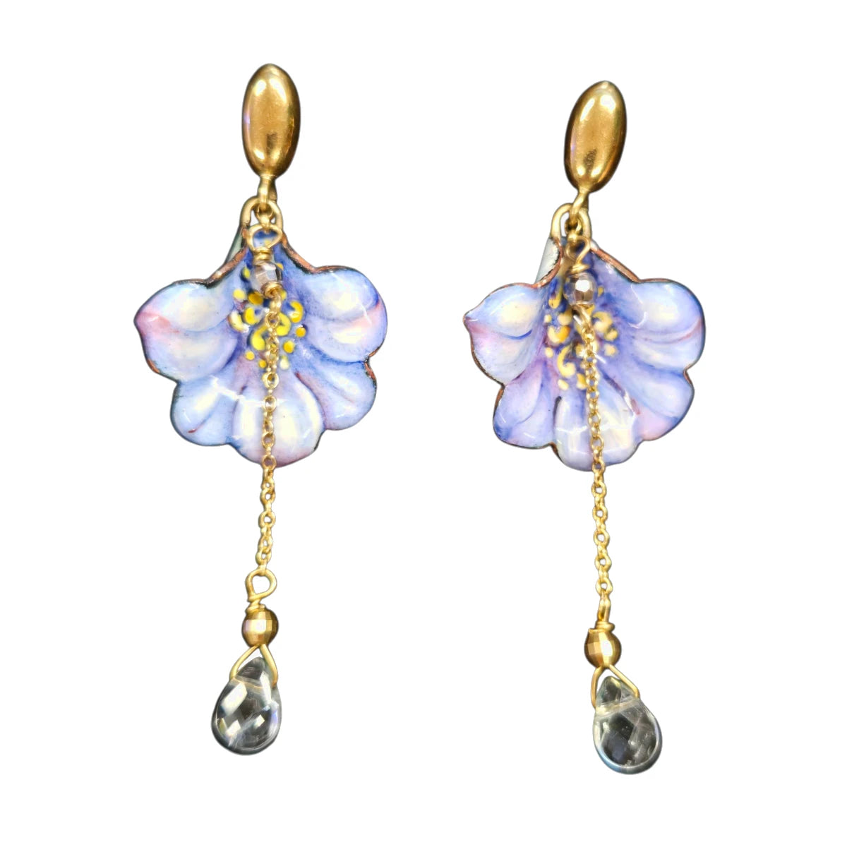 Orecchini Campanelle Blu