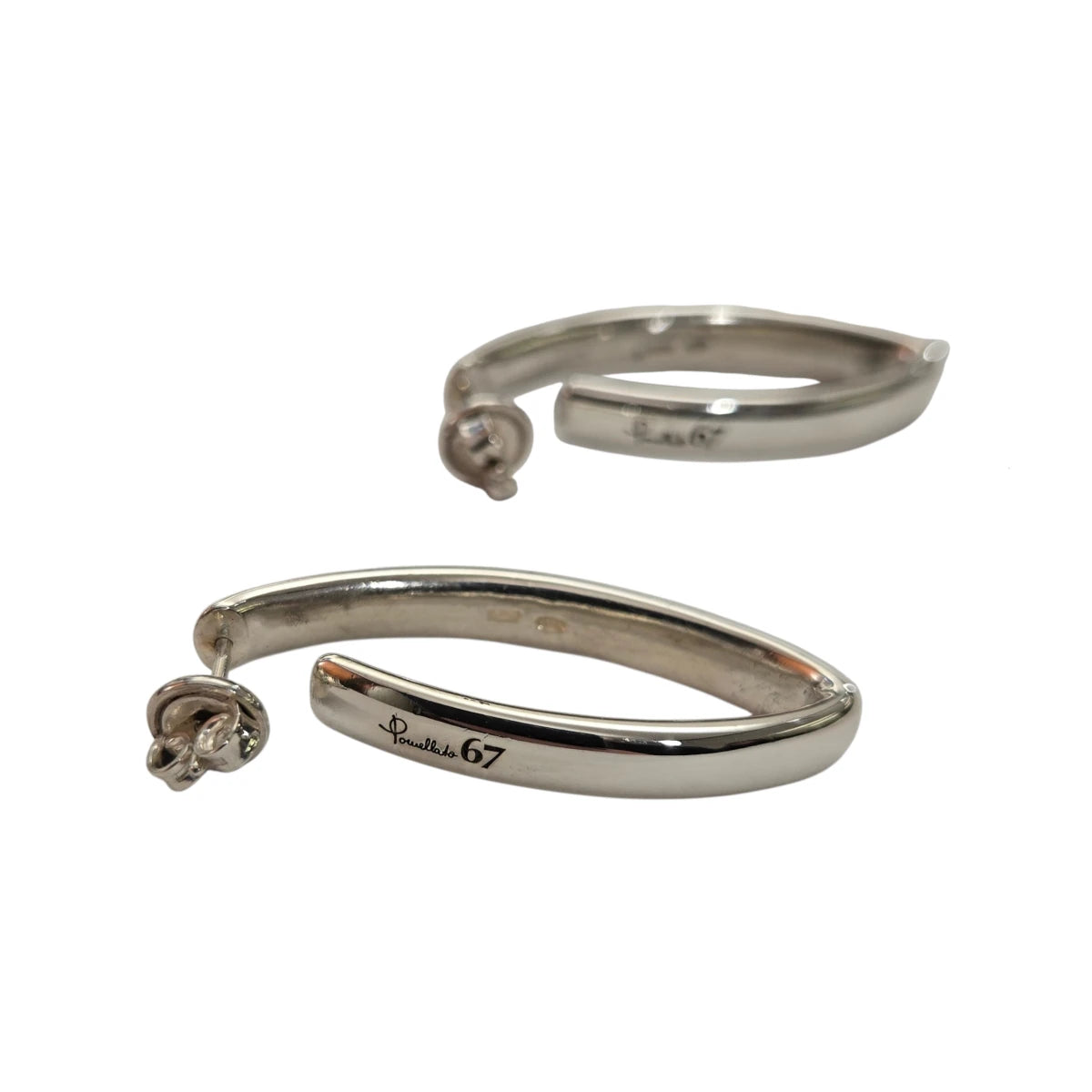 Pomellato 67 Oval Hoop Earrings