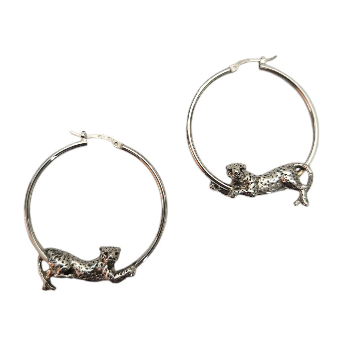 Orecchini Raspini Cerchi Leopardo
