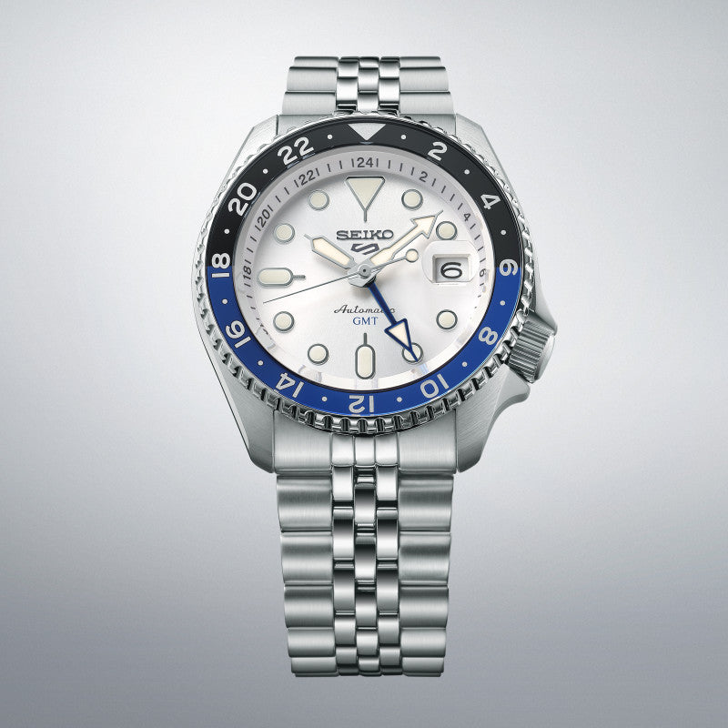 5 Sports GMT SSK003K1 Blu e bianco