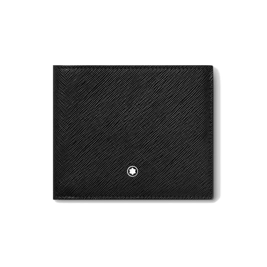 Portafoglio sartorial 8 scomparti nero