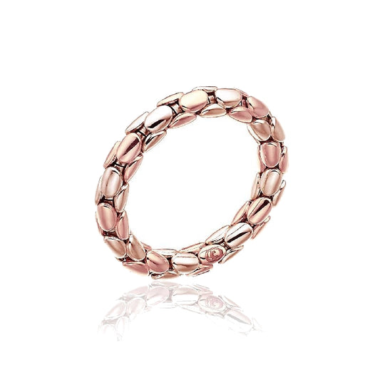 Anello stretch oro rosa