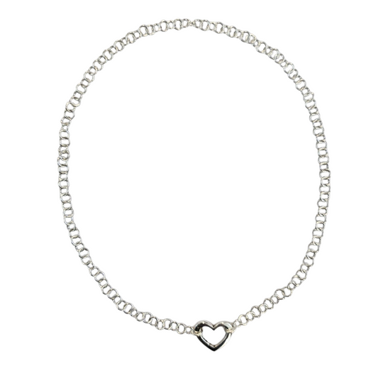 Collana leggera DoDo con Moschettone cuore