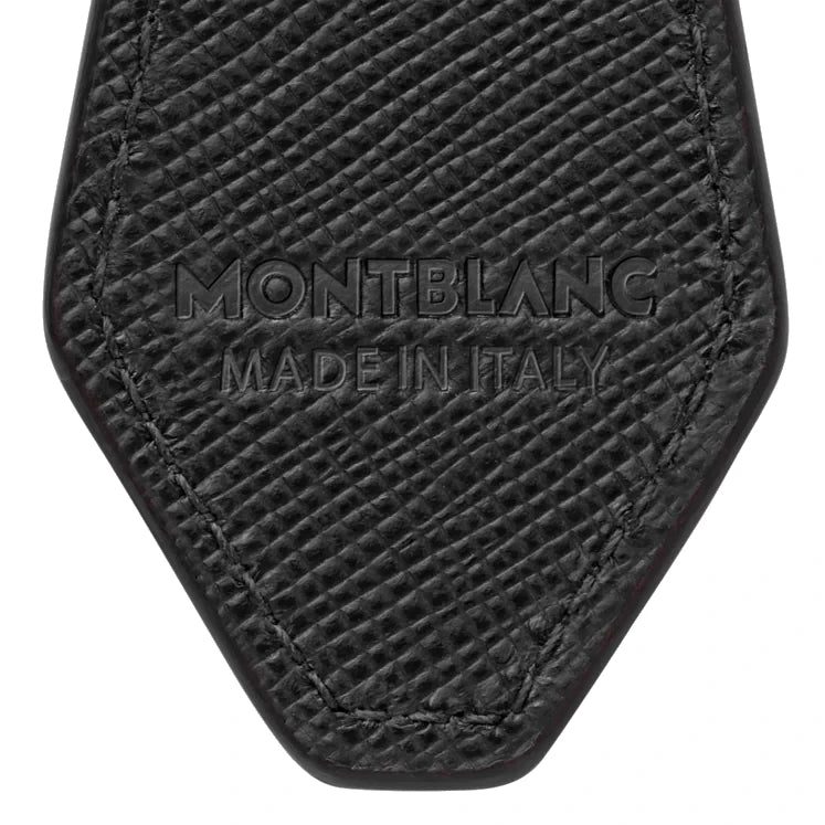 Portachiavi a forma di diamante sartorial nero